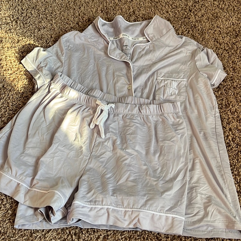 Think Happy Lilac Pajama Set